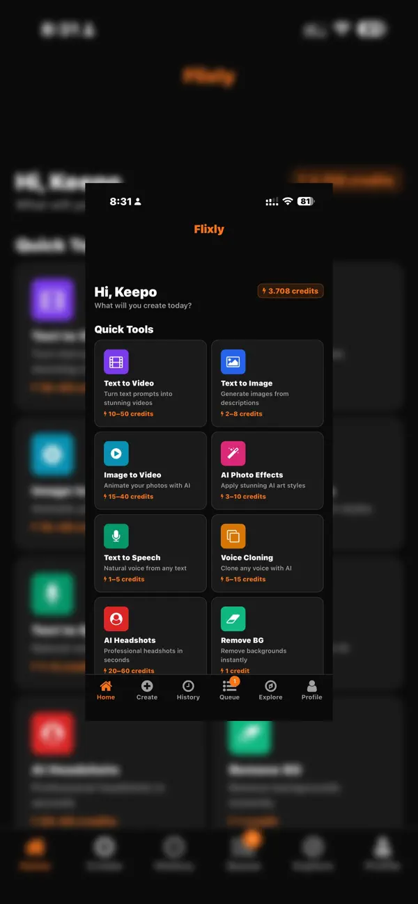 Flixly iPhone app screenshot 4